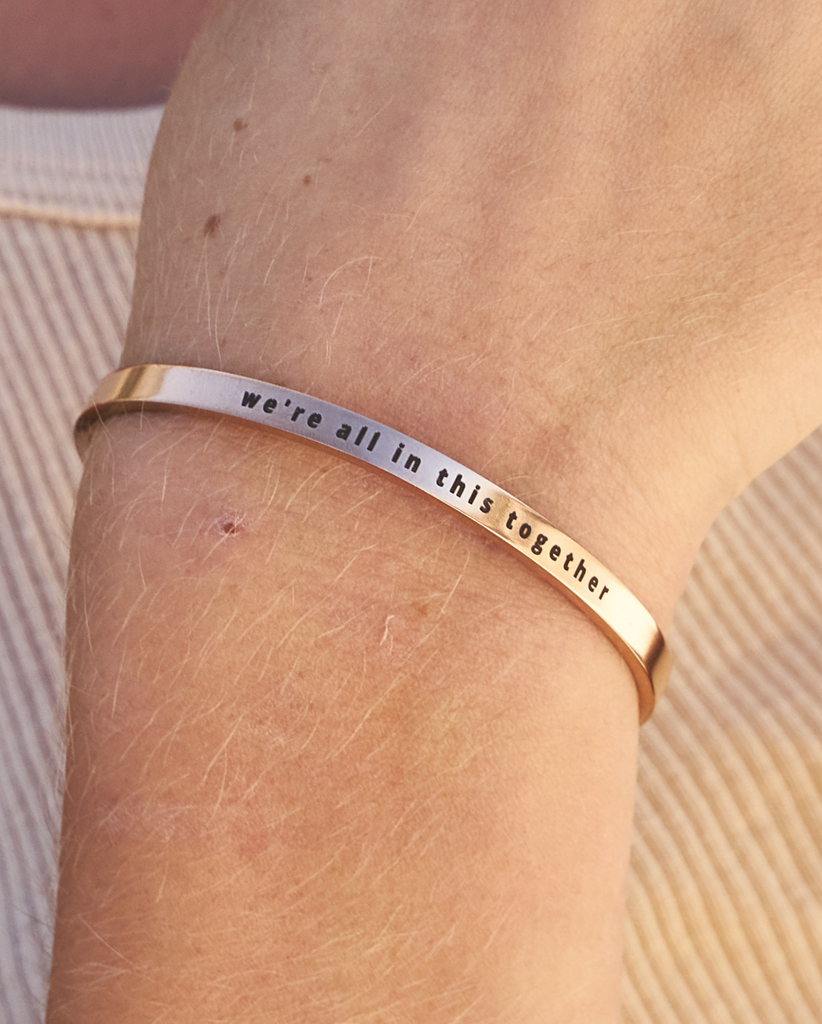 CUSTOM TEXT CUFF