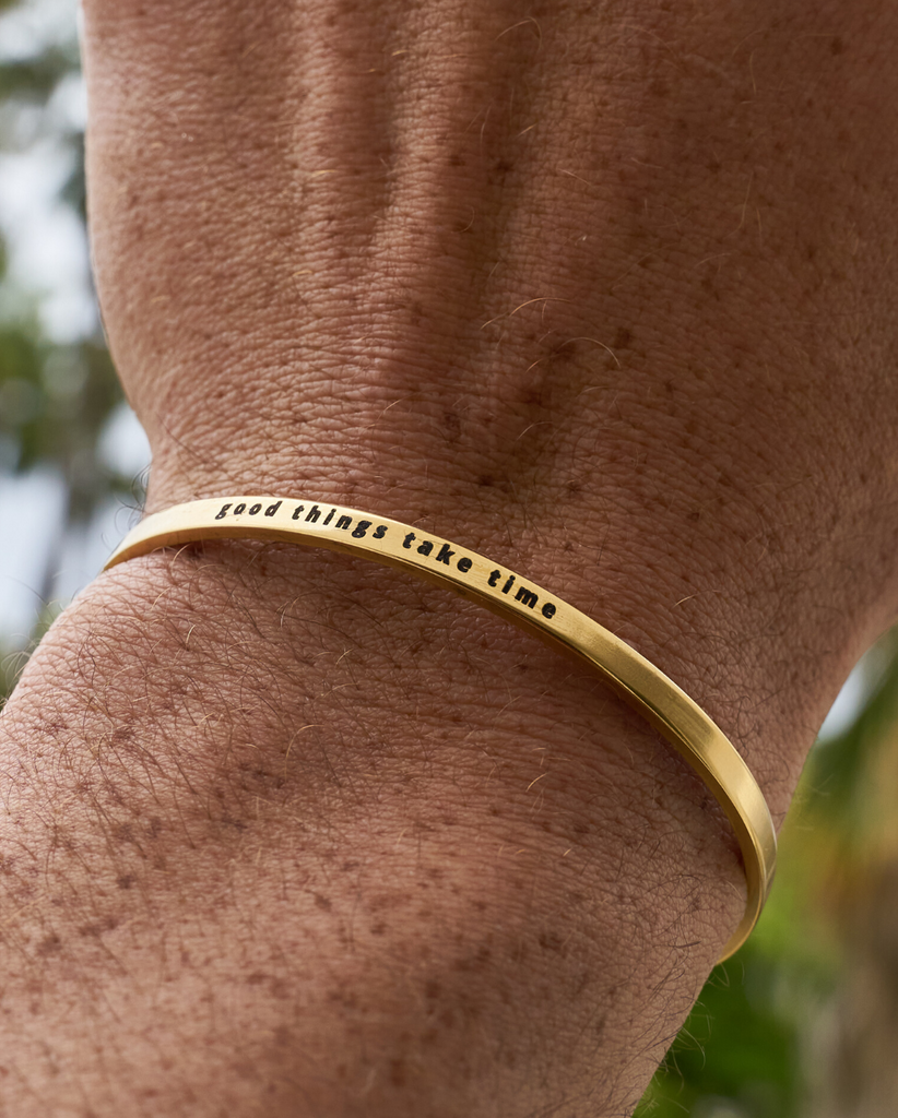 CUSTOM TEXT CUFF