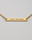 'I Can't Breathe' Gold Bar Necklace