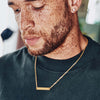 COORDINATES GOLD BAR NECKLACE