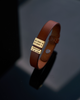 Leather Stack Cuffs