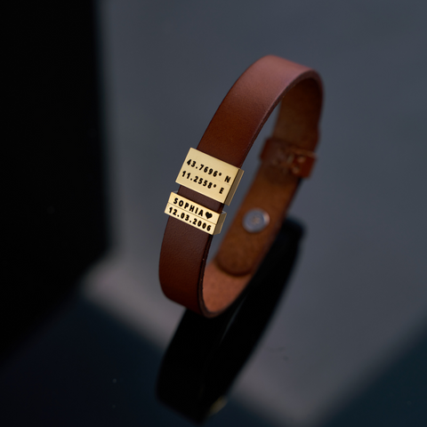 Leather Stack Cuffs