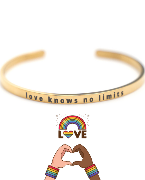 'Love Knows No Limits' CUFF
