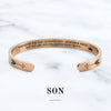 Remember Who You Are And Straighten Your Crown Cuff Bracelet